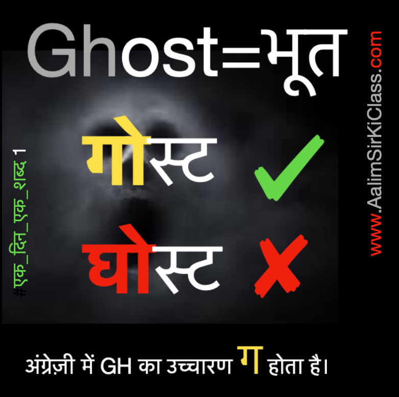 How to pronounce Ghost